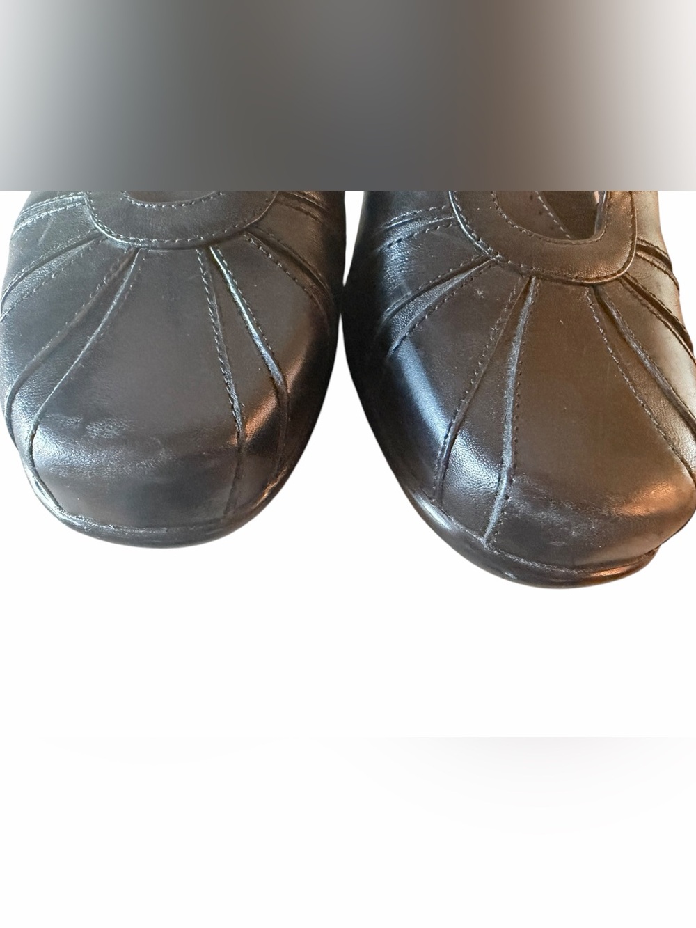 Dansko Black Leather Heels Size 7.5 Timeless - Picture 7 of 11